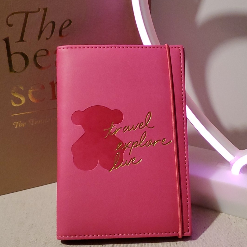 TOUS Passport Book NEW